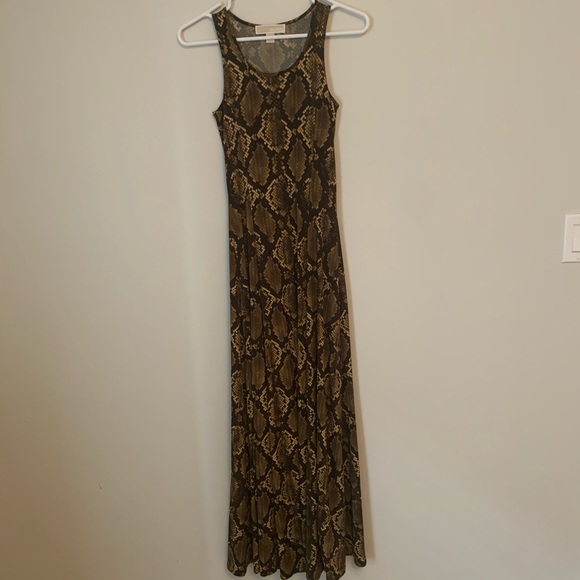 MICHAEL KORS Snake Print Maxi Dress - Picture 2 of 7